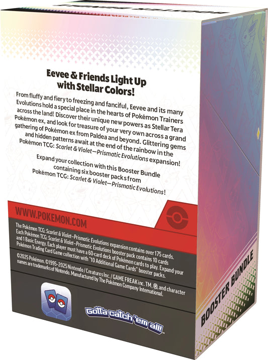 Pokémon | Scarlet & Violet: Prismatic Evolutions - SV8.5 Booster Bundle - EN