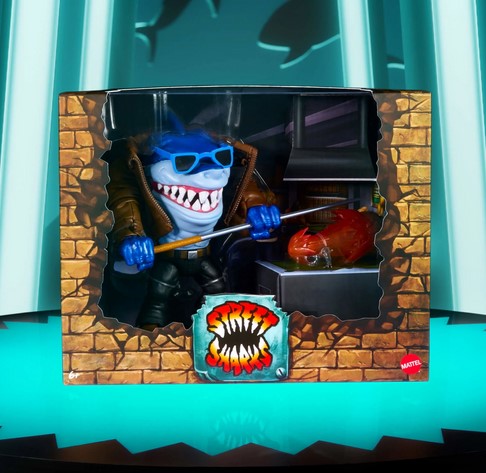 Street Sharks 30th Anniversary - Ripster Action Figure “A Shark Among Us" Edition