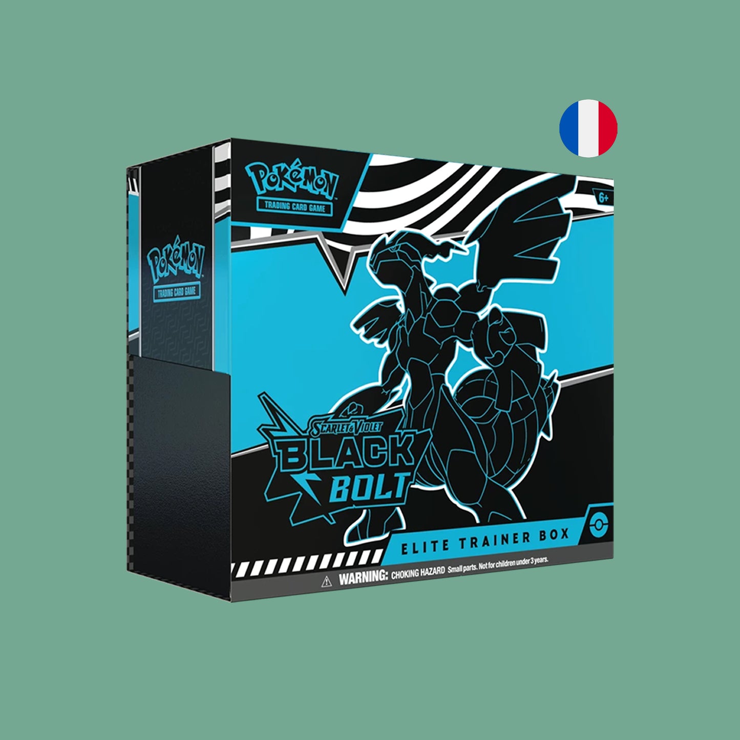 Pokémon | Scarlet & Violet: Black Bolt & White Flare - SV10.5 Black Bolt Elite Trainer Box - FR