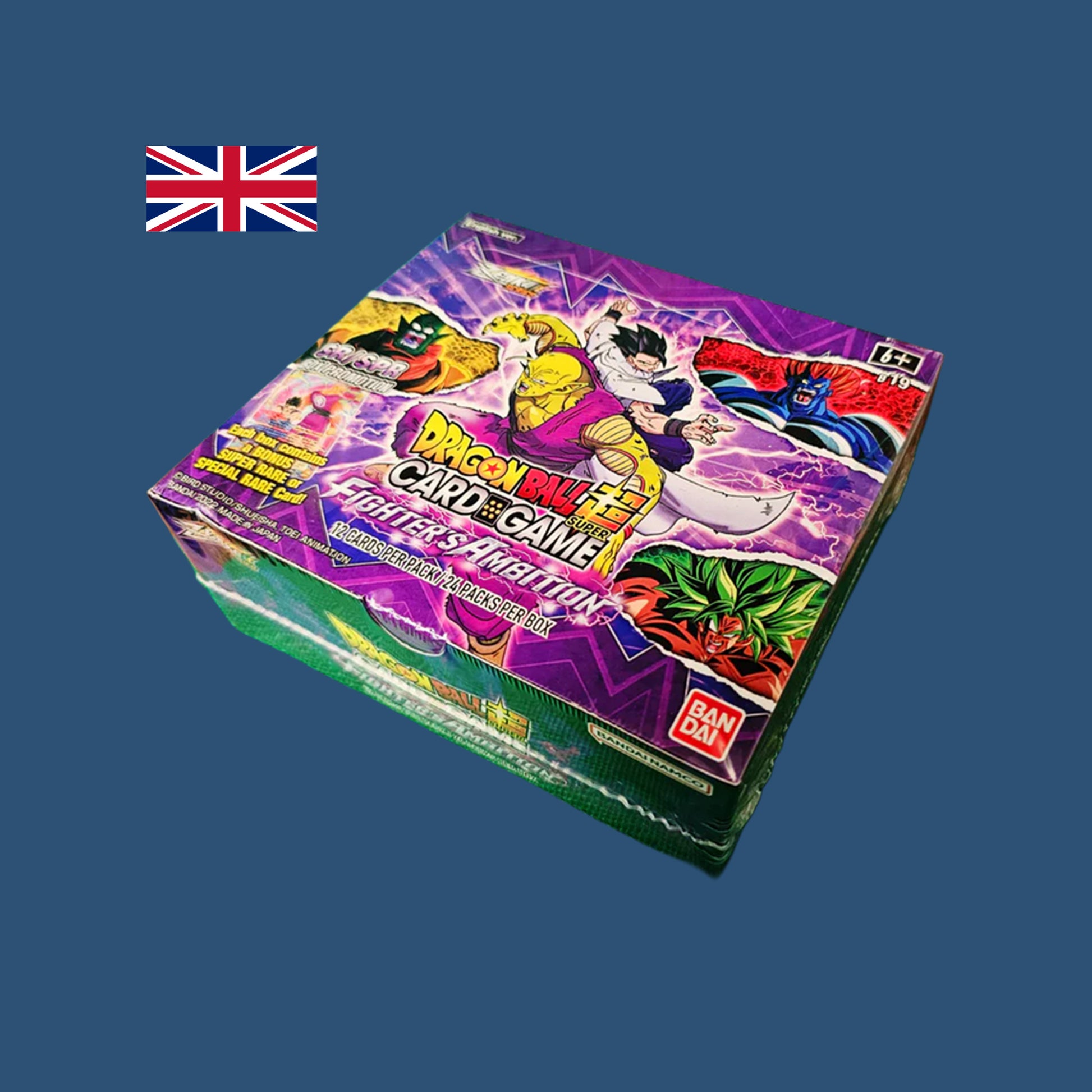 Dragon Ball Super TCG Display: Fighter's Ambition Zenkai Series B19 EN Zaibatsu GmbH Dragon Ball Super TCG Display: Fighter's Ambition Zenkai Series B19 EN Zaibatsu GmbH