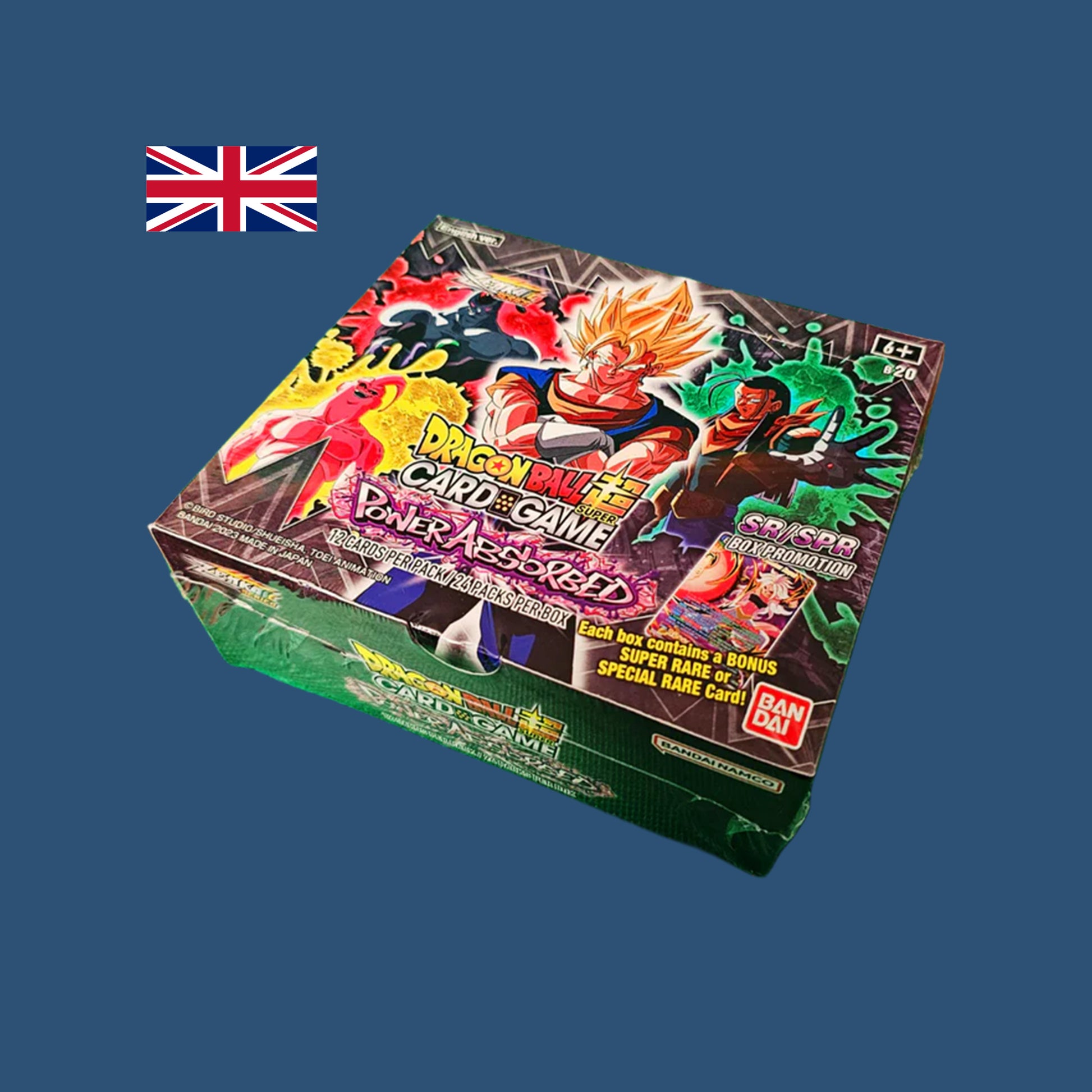 dbs power absorbed booster box Dragon Ball Super TCG POWER ABSORBED Zenkai Series 03 B20 Display EN – Zaibatsu GmbH