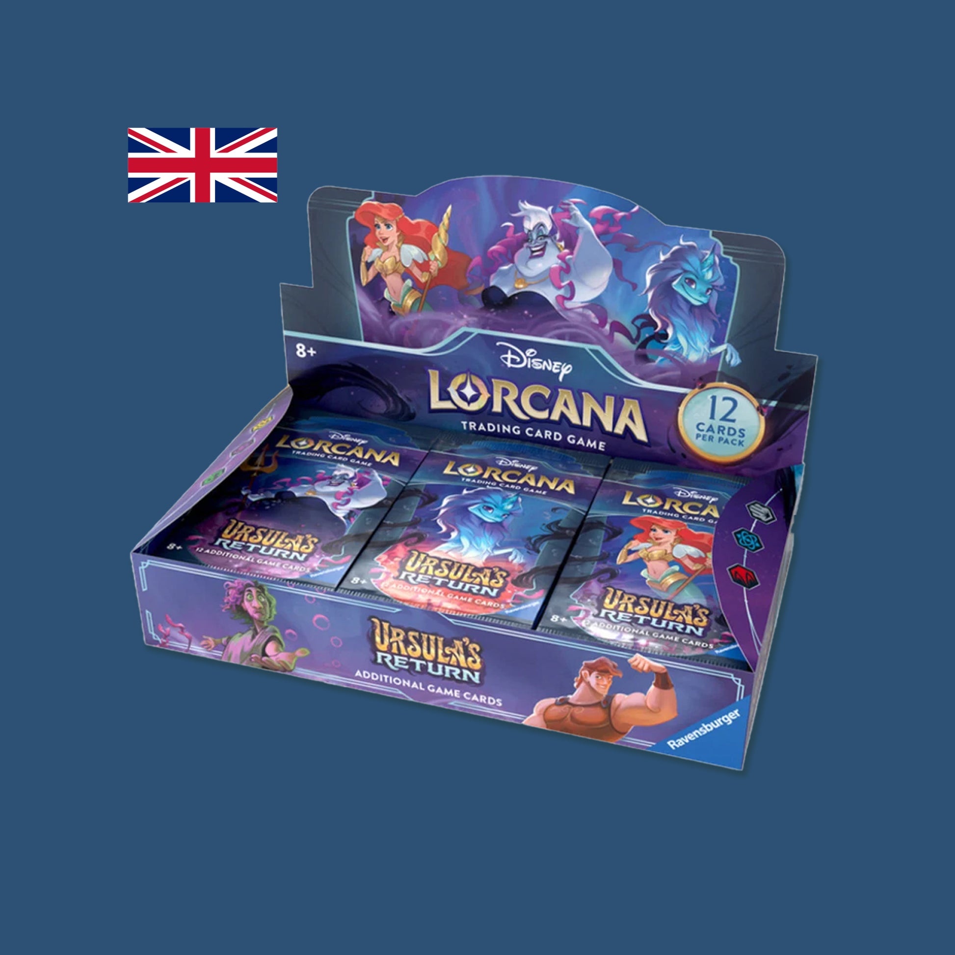 Disney Lorcana - Booster Display: Ursula's Return - EN - SET 04 Zaibatsu GmbH Disney Lorcana - Booster Display: Ursula's Return - EN - SET 04 Zaibatsu GmbH