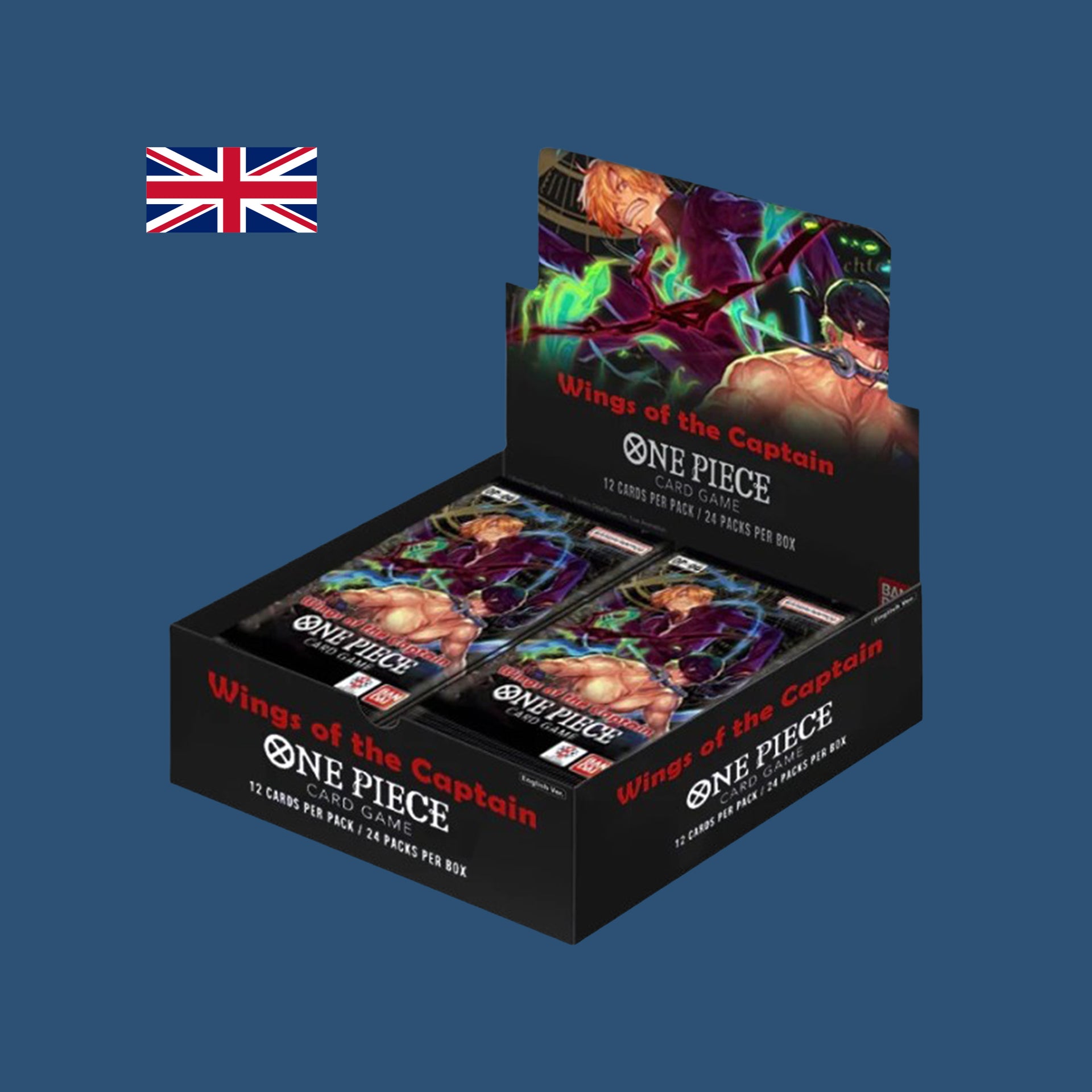 One Piece OP-06 ENG Wings of the Captain - Display Booster Box Zaibatsu GmbH One Piece OP-06 ENG Wings of the Captain - Display Booster Box Zaibatsu GmbH