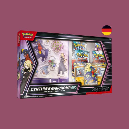 Pokémon | Scarlet & Violet: Cynthias Knakrack EX Premium Kollektion - DE