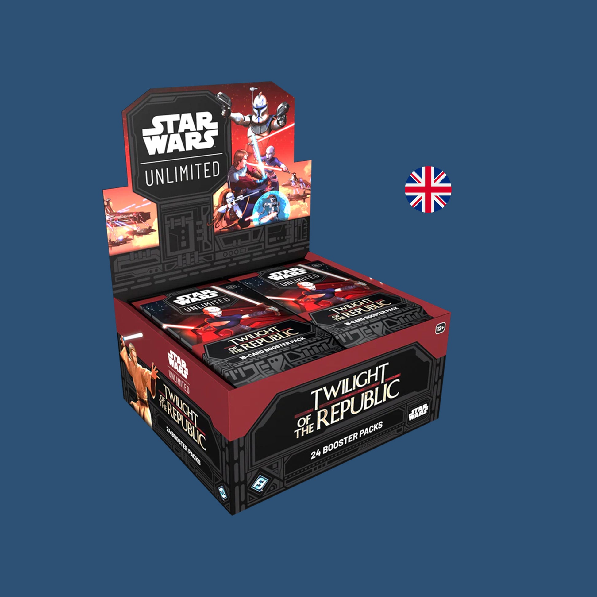 Star Wars Unlimited - TCG Display: Twilight of the Republic (24 Packs) - EN Zaibatsu GmbH Star Wars Unlimited - TCG Display: Twilight of the Republic (24 Packs) - EN Zaibatsu GmbH
