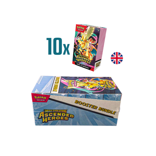 Pokémon | Mega Evolution - ME02.5 Ascended Heroes - Booster Bundle Display - EN (10x Bundles)