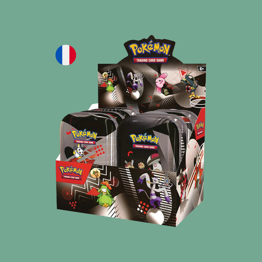 Pokémon | Scarlet & Violet: Black Bolt & White Flare - Unova Mini Tin Display - FR