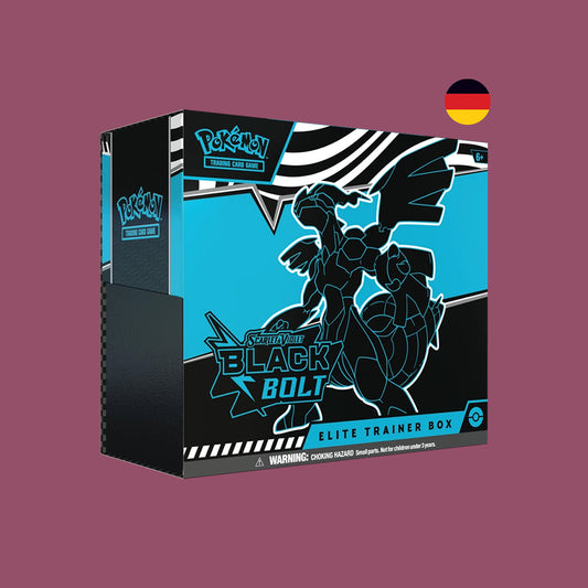 Pokémon | Scarlet & Violet: Black Bolt & White Flare - SV10.5 Black Bolt Elite Trainer Box - DE