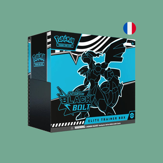Pokémon | Scarlet & Violet: Black Bolt & White Flare - SV10.5 Black Bolt Elite Trainer Box - FR