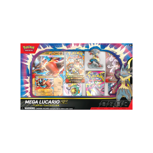 Pokémon | ME01 Mega Evolution - Mega Lucario EX Figure Collection