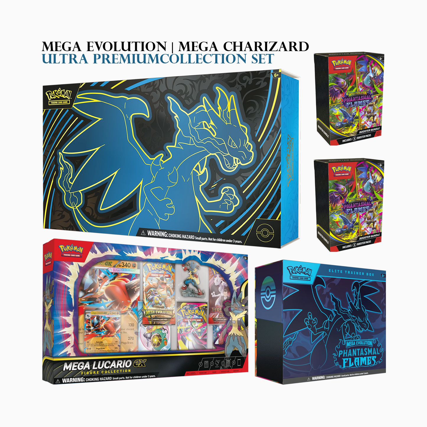 Pokémon | Phantasmal Flames - Mega Charizard Ultra Premium Collection SET 14.11.25
